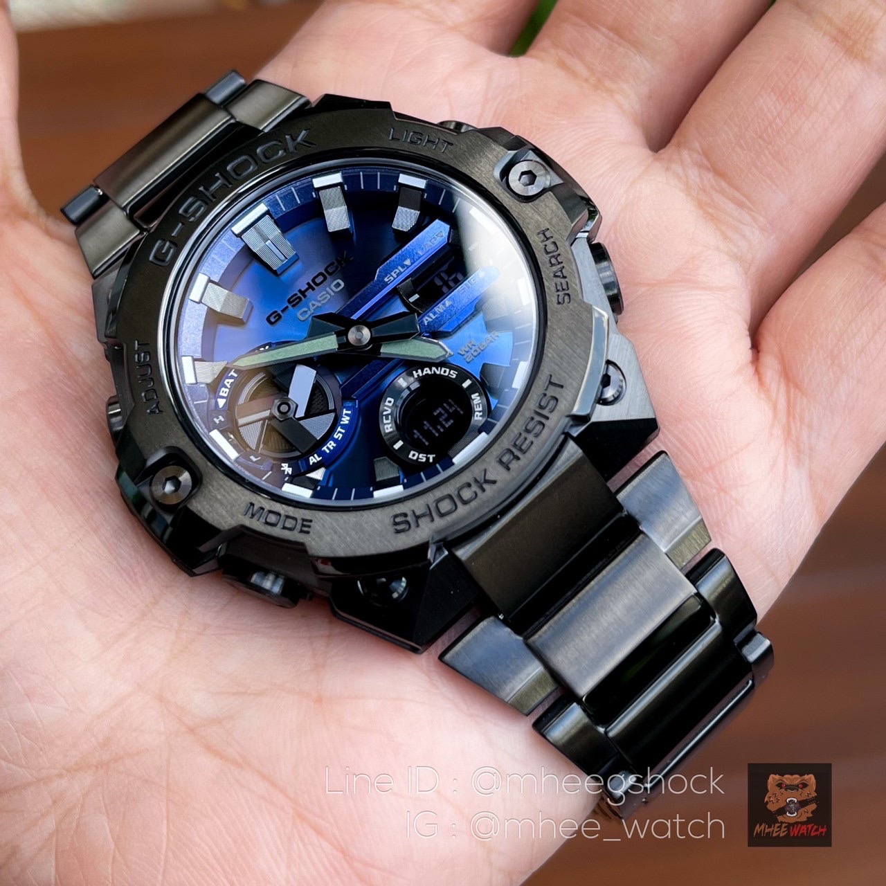 G-Steel Bluetooth GST-B400BD Midnight Blue Stainless Carbon Core 