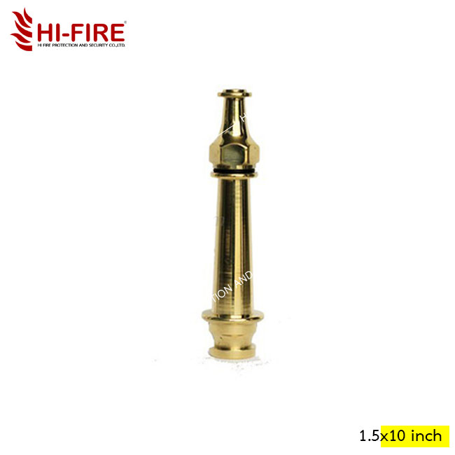 หัวฉีดลำตรงด้ามปืนยาวสวมเร็ว ทองเหลือง ยี่ห้อ Hi-Fire