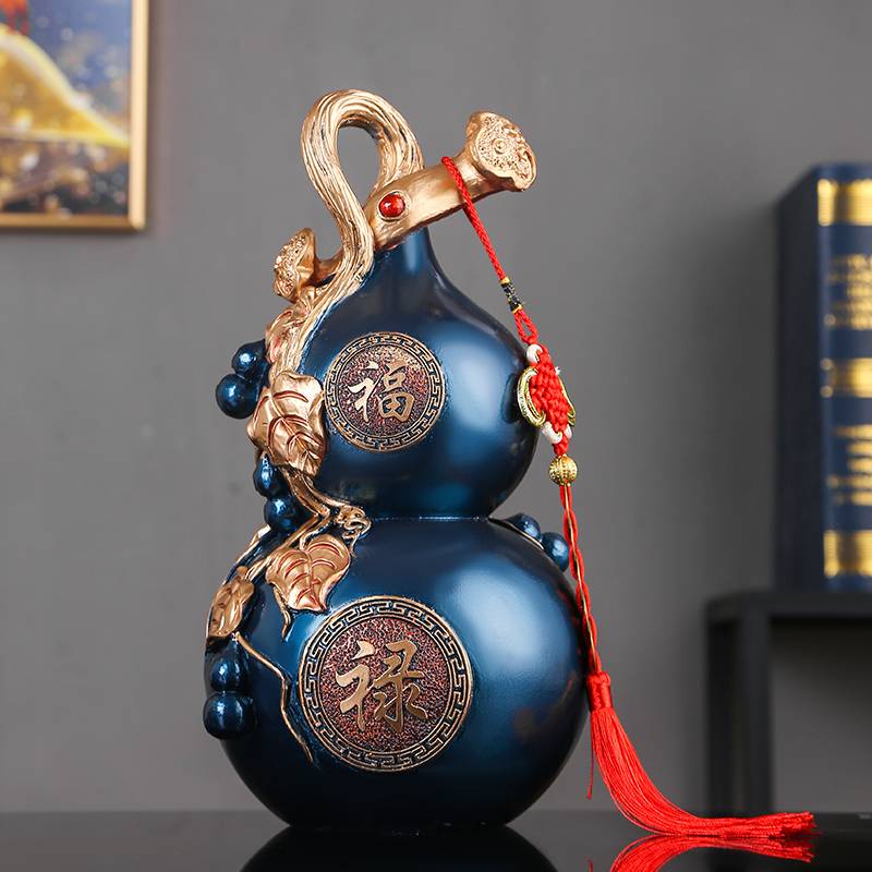 CT142B091 HAOYUN น้ำเต้าดูดทรัพย์ น้ำเต้า ของมงคล ลูกน้ำเต้า