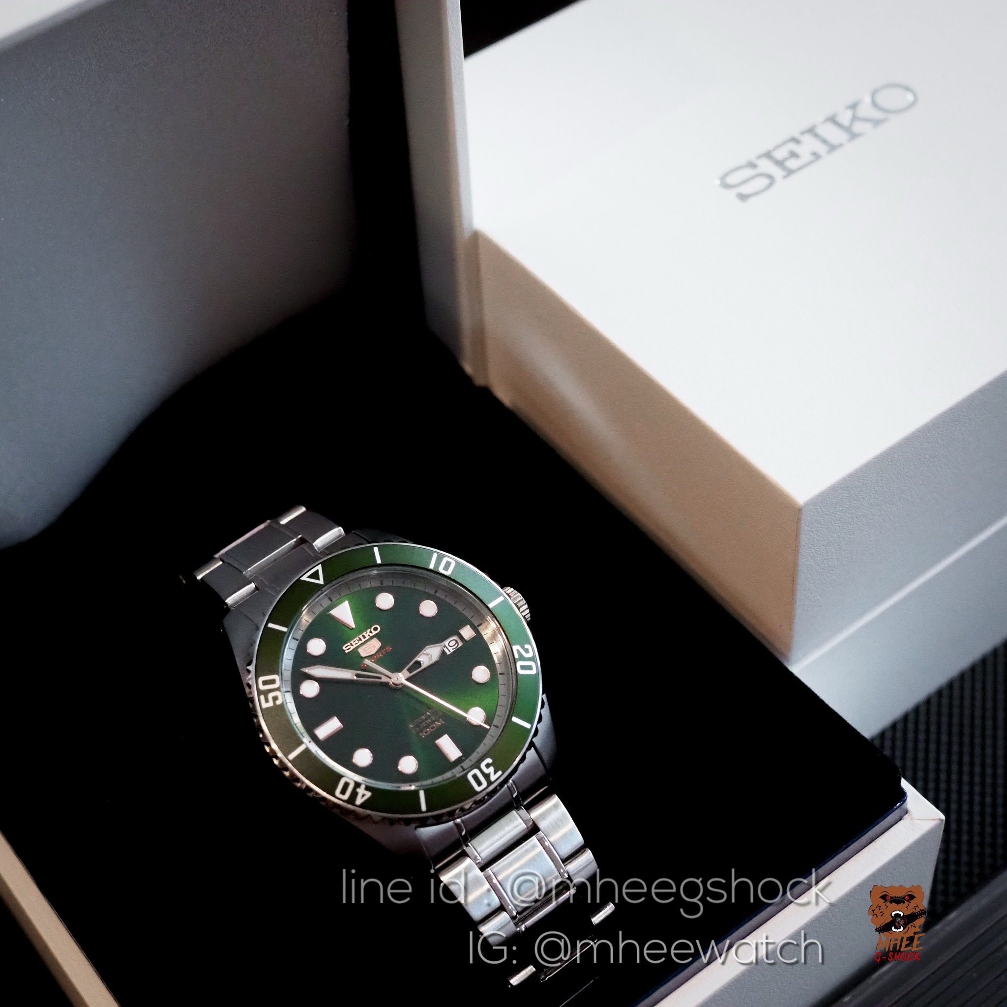 Seiko 5Sport Automatic HULK the Series very rare item SRPB93K1