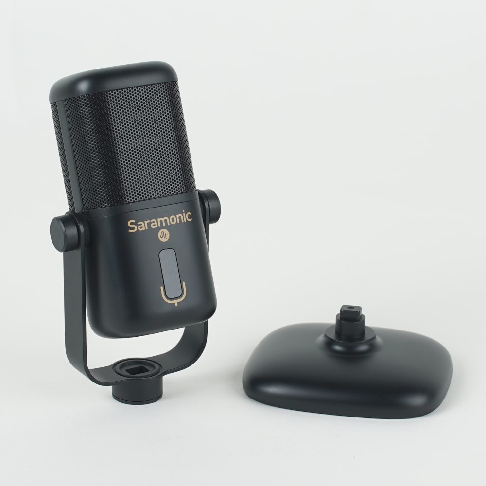 Saramonic SR-MV2000W ไมโครโฟน USB แบบตั้งโต๊ะ แบบไร้สาย สำหรับโทรศัพท์มือถือและ คอมพิวเตอร์ ระบบ Android, Windows PC