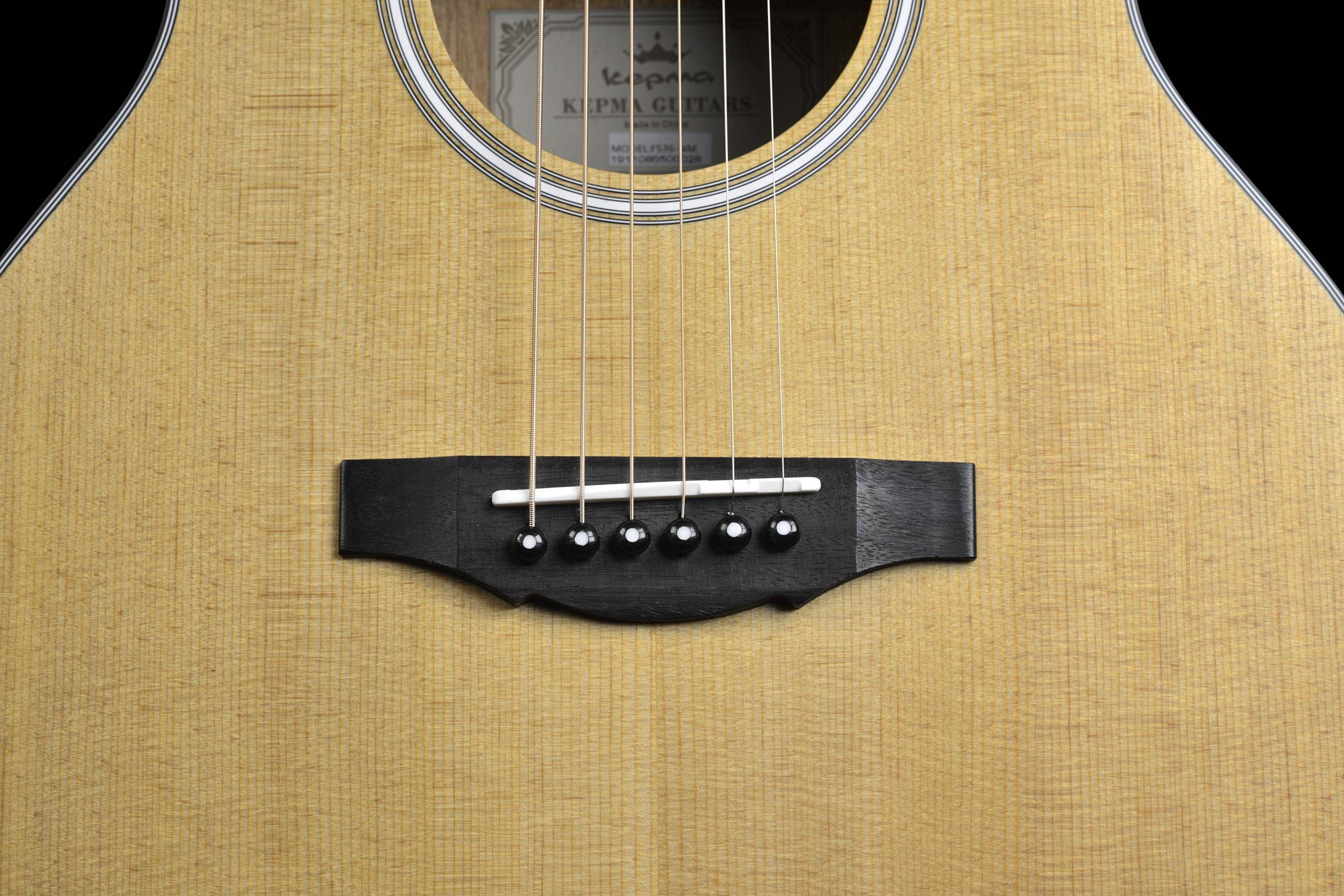 Kepma FS-36 Acoustic Guitar กีตาร์โปร่งพร้อมกระเป๋าอย่างดี