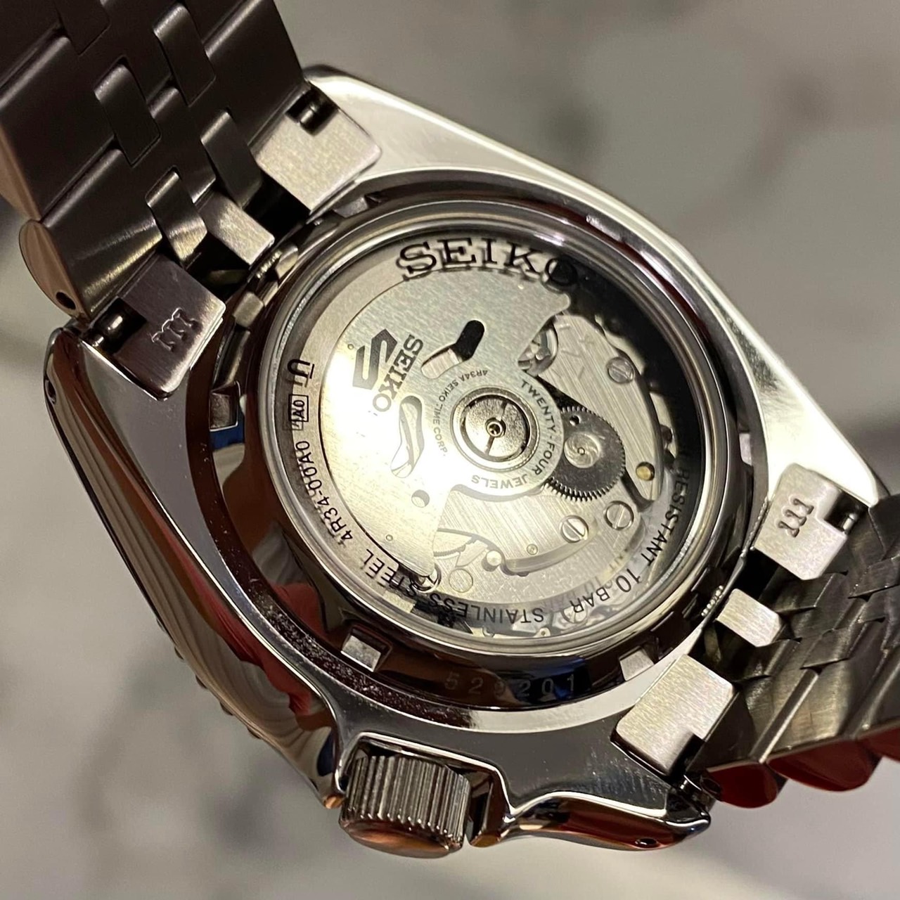 Seiko 5Sports GMT BATMAN New Arrivals 42.5MM รหัสSSK003