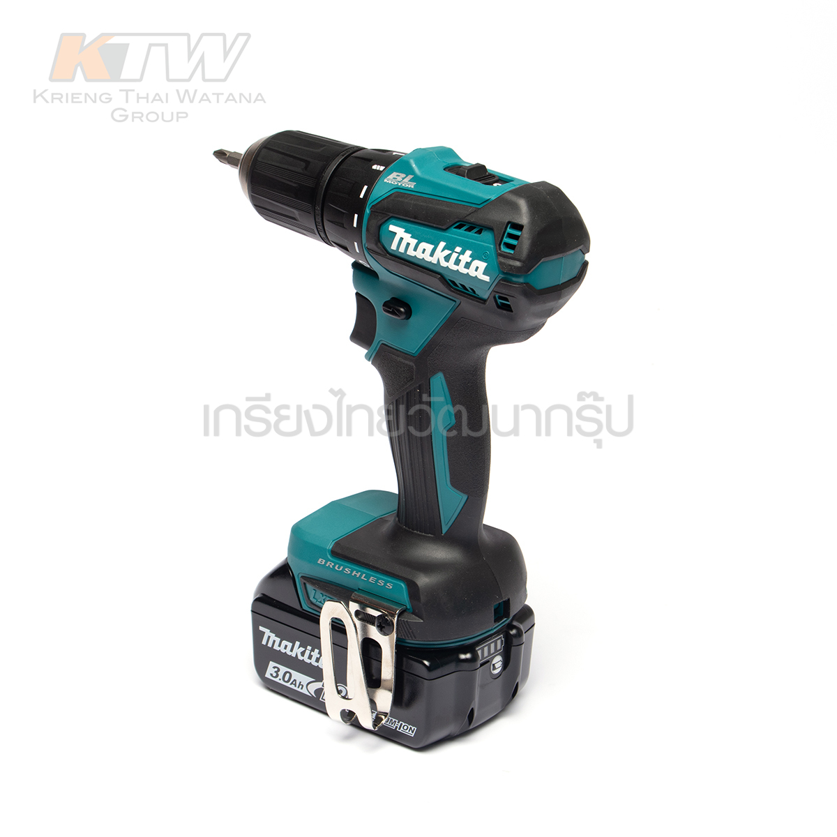MAKITA สว่านไขควงไร้สาย 18V*3.0A / BL รุ่น DDF483RFE