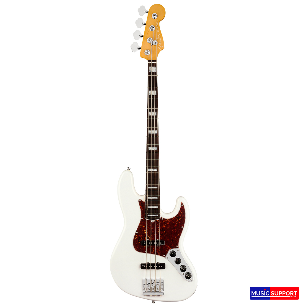 เบสไฟฟ้า Fender American Ultra Jazz Bass®RW Arctic Pearl