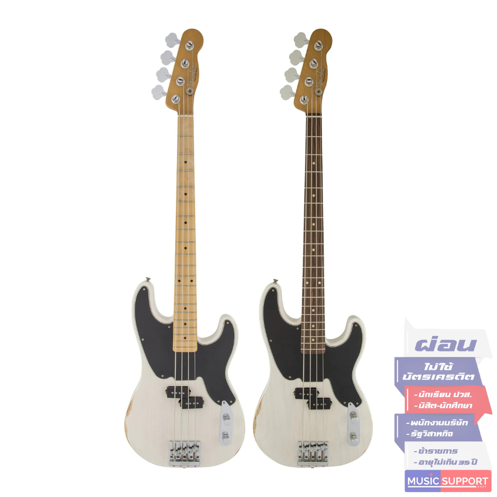 เบสไฟฟ้า Fender Mike Dirnt Road Worn Precision Bass