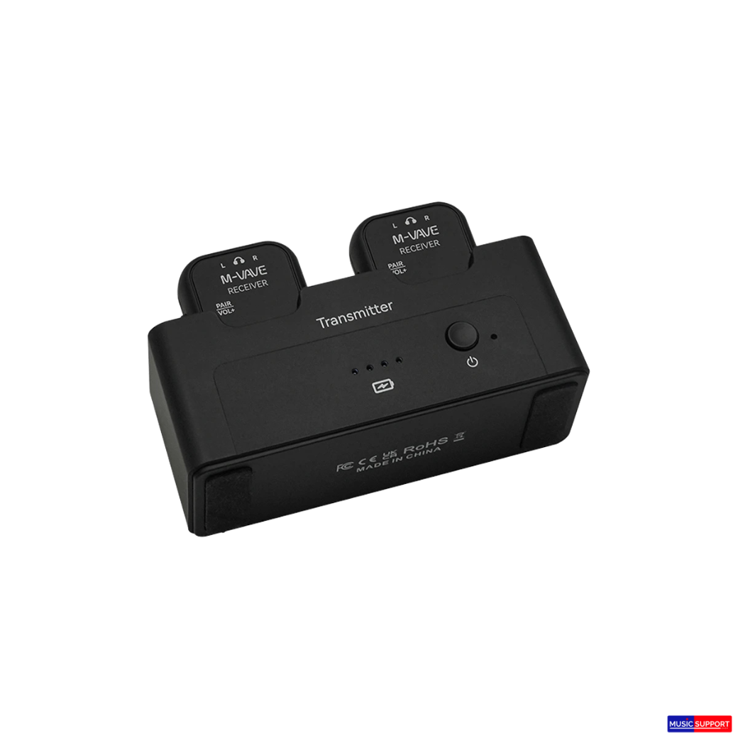 ไวเลส อินเอียร์ M-VAVE WP-12 2.4 GHz wireless earphone monitoring transmission system