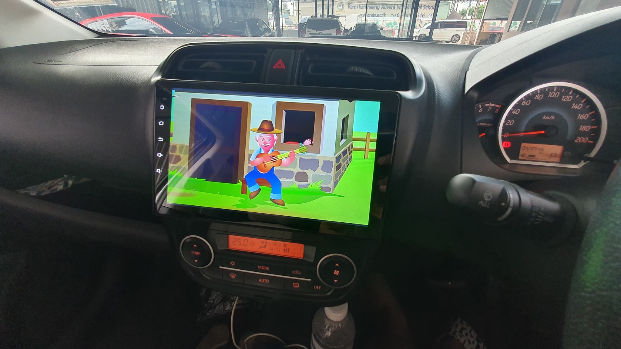 Mitsubishi Attrage จอแอนดรอย