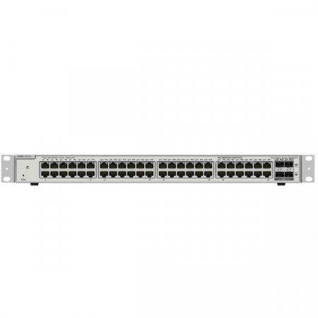Reyee RG-NBS5200-48GT4XS 48-Port L2+ Managed 10G Switch, 48 Gigabit RJ45 Ports, 4 *10G SFP+ Slots, Rack-mountable Steel Case