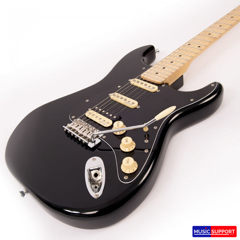 VINTAGE ELECTRIC GUITAR - HSS - BOULEVARD BLACK