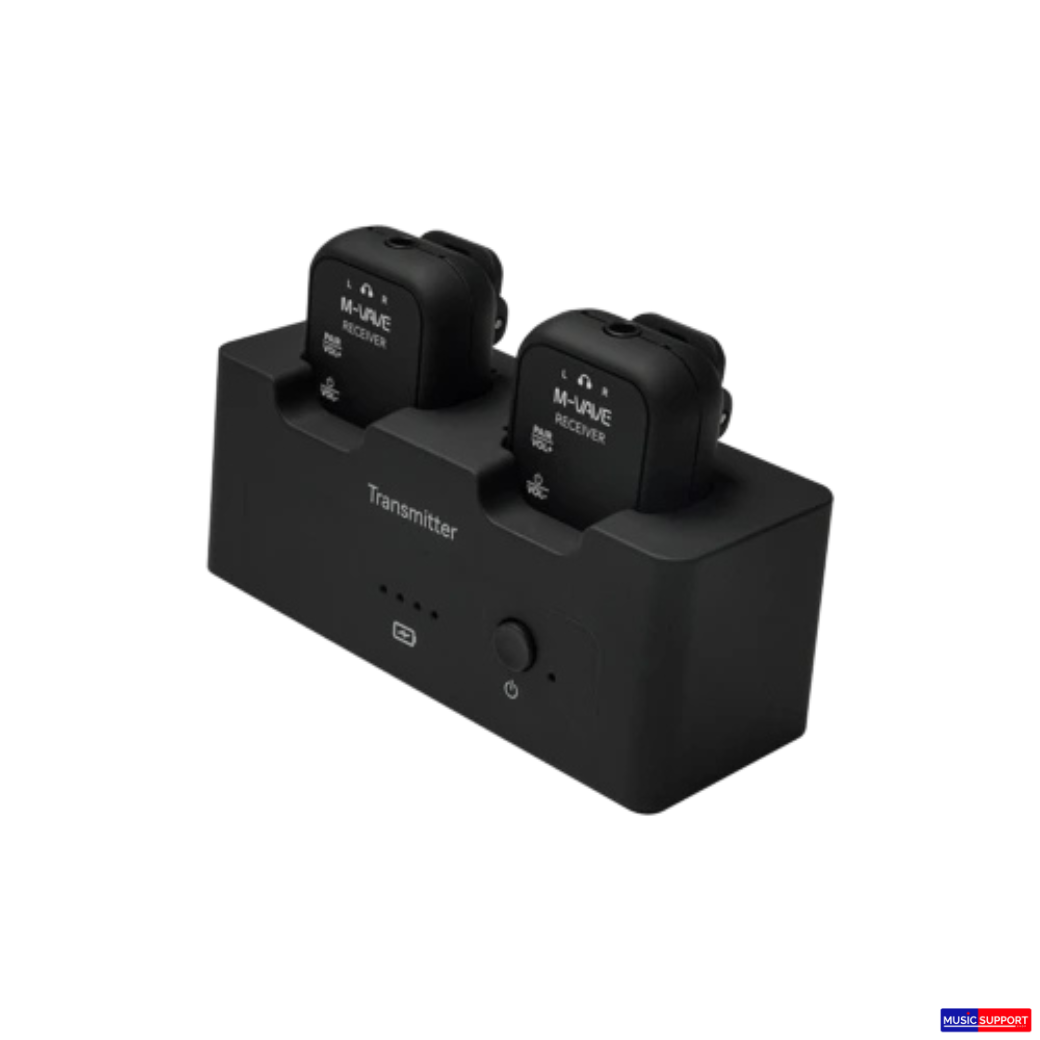 ไวเลส อินเอียร์ M-VAVE WP-12 2.4 GHz wireless earphone monitoring transmission system