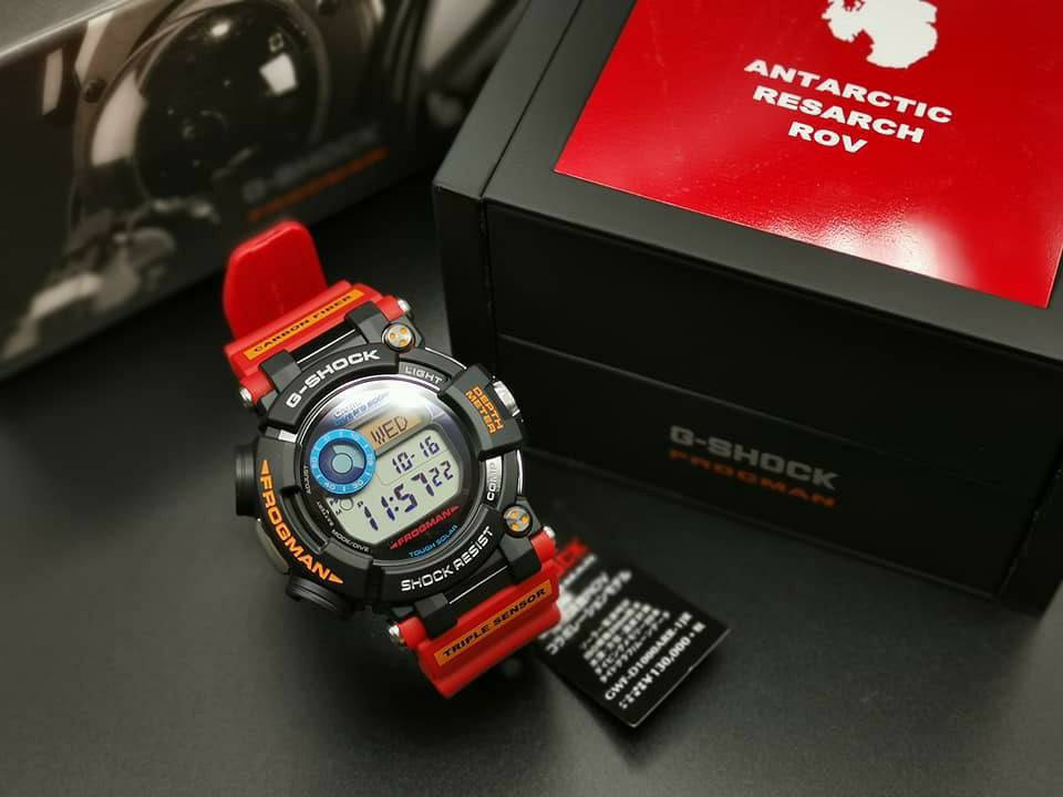 G-Shock FROGMAN GWF-D1000ARR-1 Limited Edition "Antarctic Research ROV"