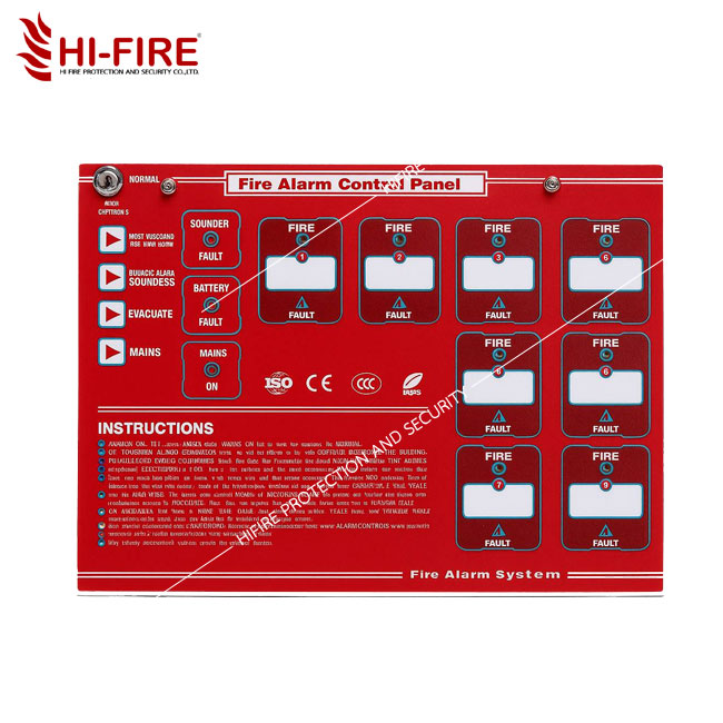 Conventional Fire Alarm Control Panel รุ่น YA-CP102 (2 Zone)