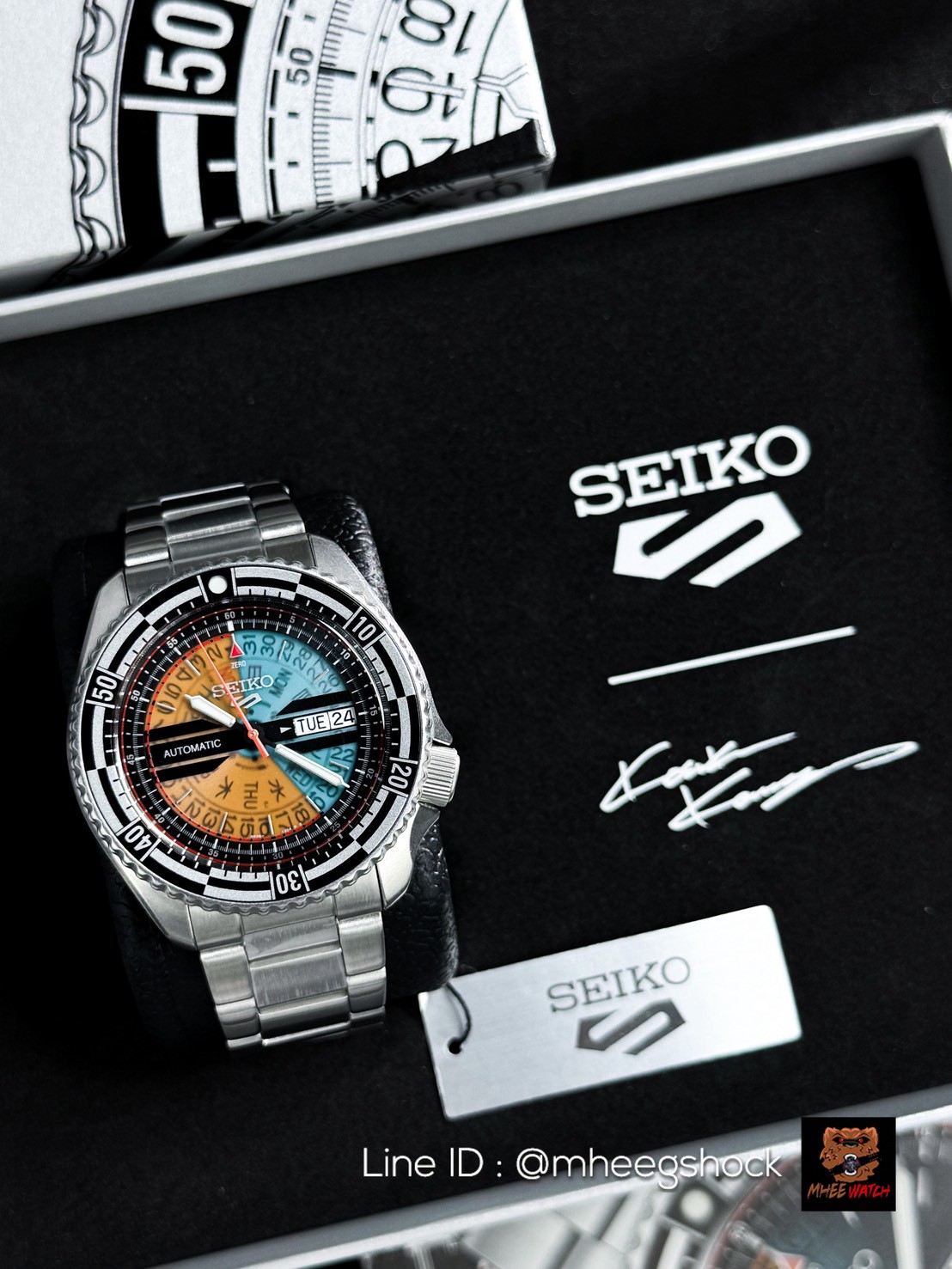 Seiko 5 Sports Kosuke Kawamura Limited Edition Super Rare item 3000เรือนในโลก รุ่น SRPJ41K1