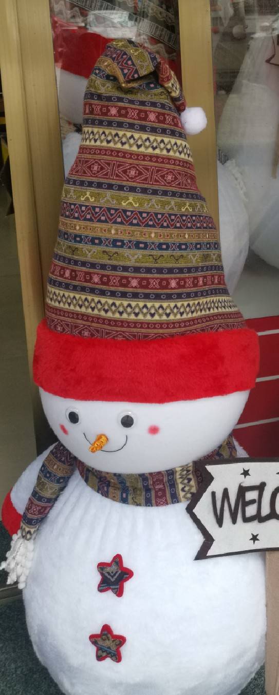ตุ๊กตาตกแต่งบ้านในวันคริสต์มาสsnowman