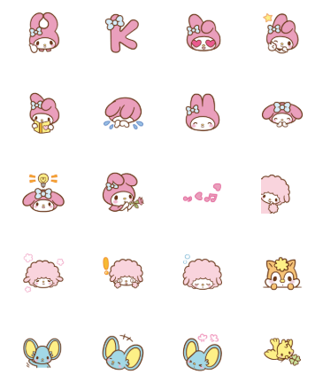 ขายอิโมจิไลน์ มายเมโลดี้ อิโมจิแอนิเมชัน