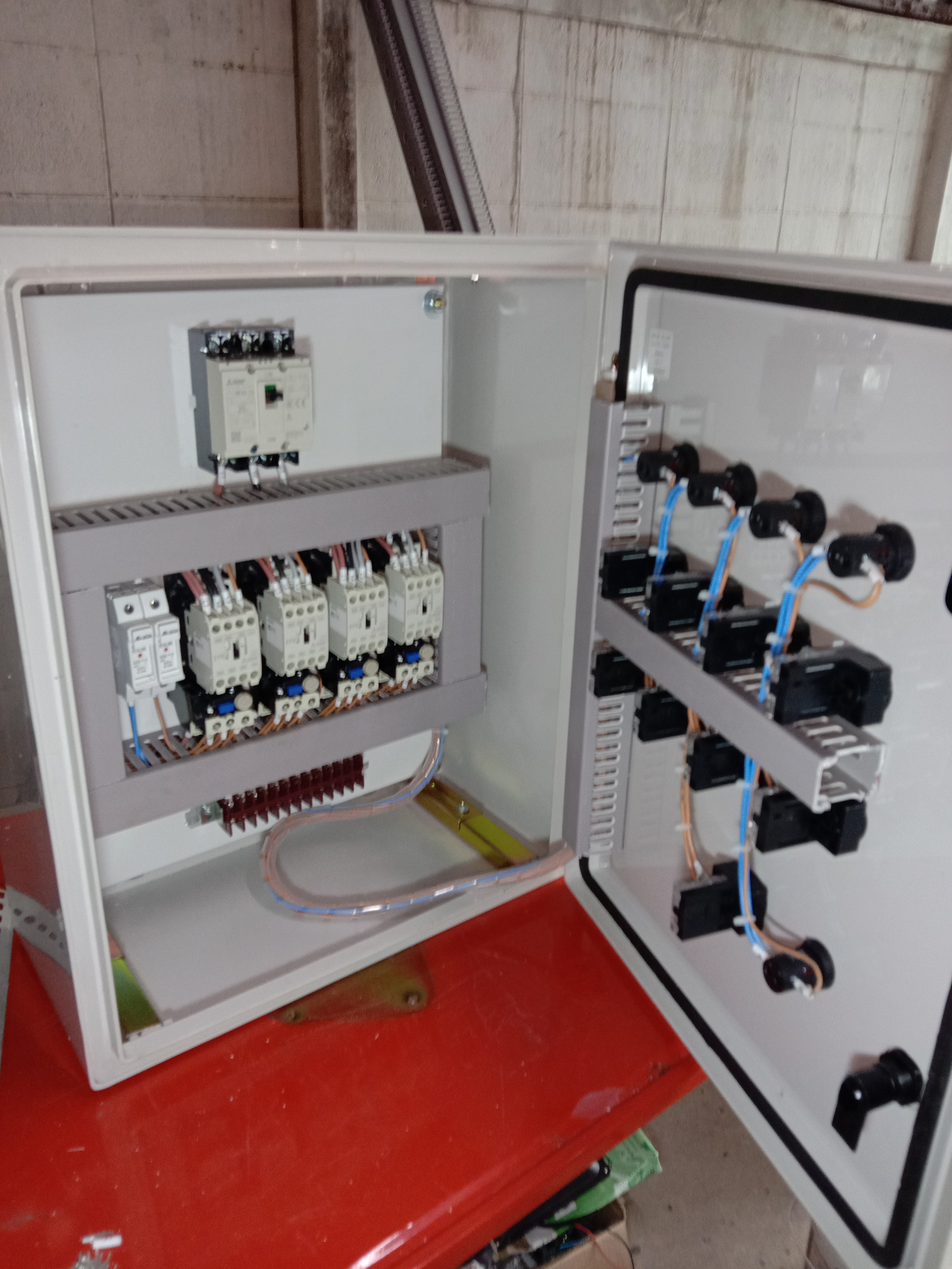 ผลงาน - ระบบตู้คอลโทรล