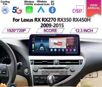 จอ Android ตรงรุ่น Lexus RX270 RX450H RX350 2009-2015 8G Rom 128G