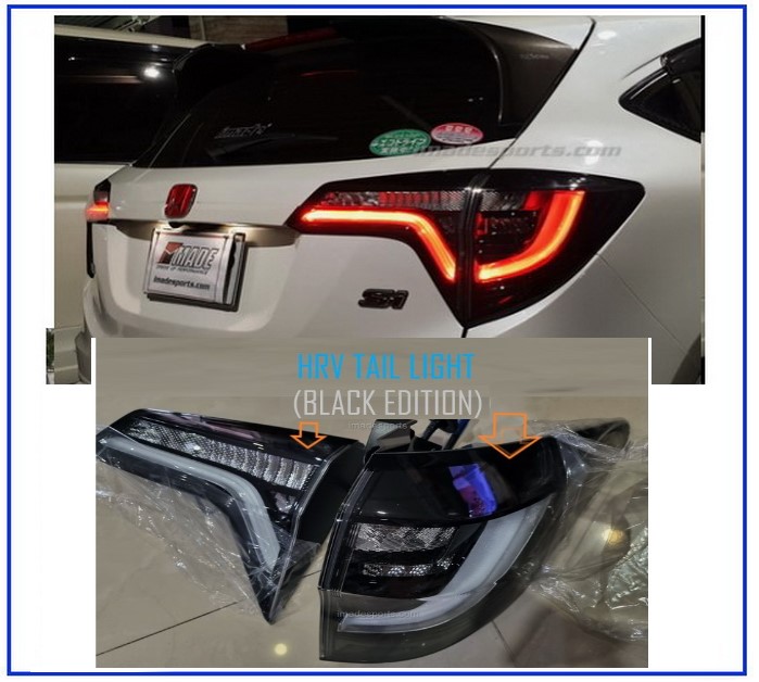 โคมไฟท้าย HRV S-Black Edition STYLE (White)