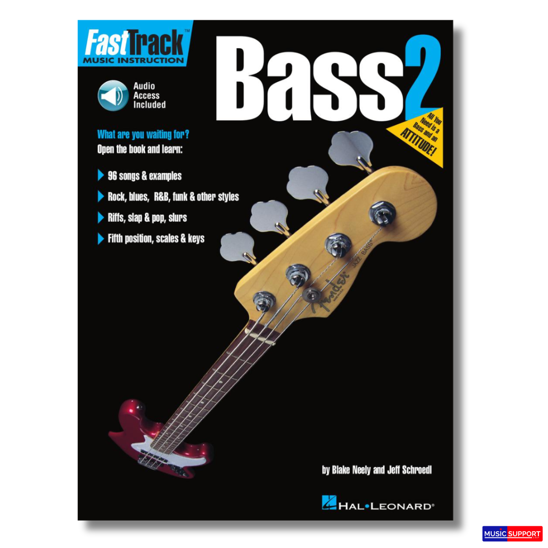 หนังสือเรียนเบส FastTrack Bass Method – Book 2