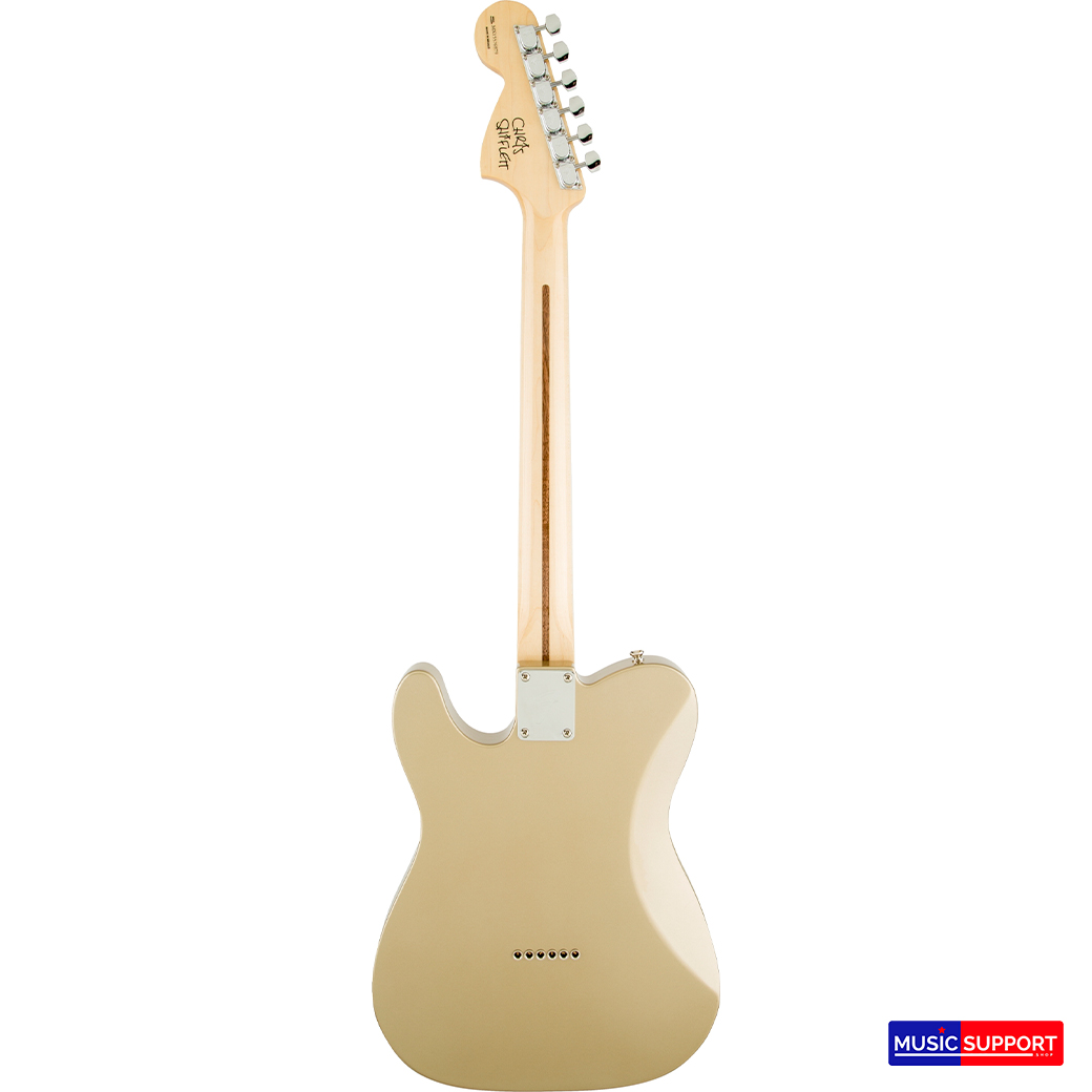 กีตาร์ไฟฟ้า Fender Chris Shiflett Telecaster Deluxe Shoreline Gold w/ Hard Case