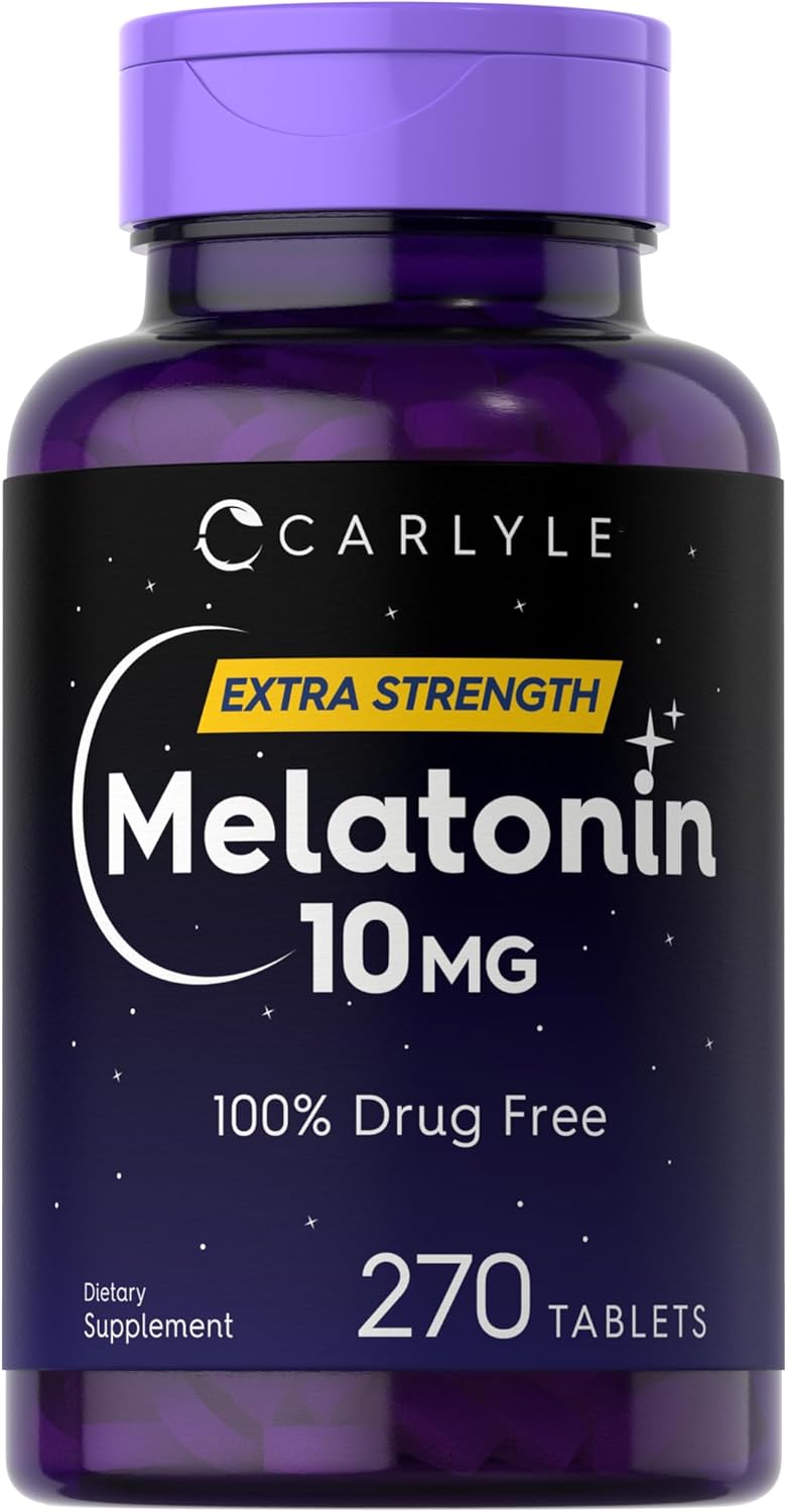 Carlyle Melatonin 10 mg เมลาโทนินเพื่อการนอนหลับ