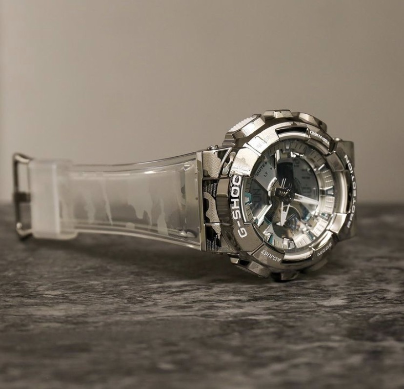 G-Shock Metal Camo Jelly GM-110SCM-1A