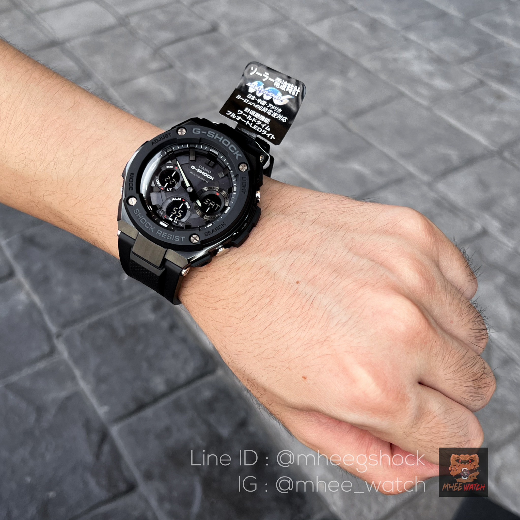 G-Steel Black Panther Multiband6 Japan Only GST-W100G-1B