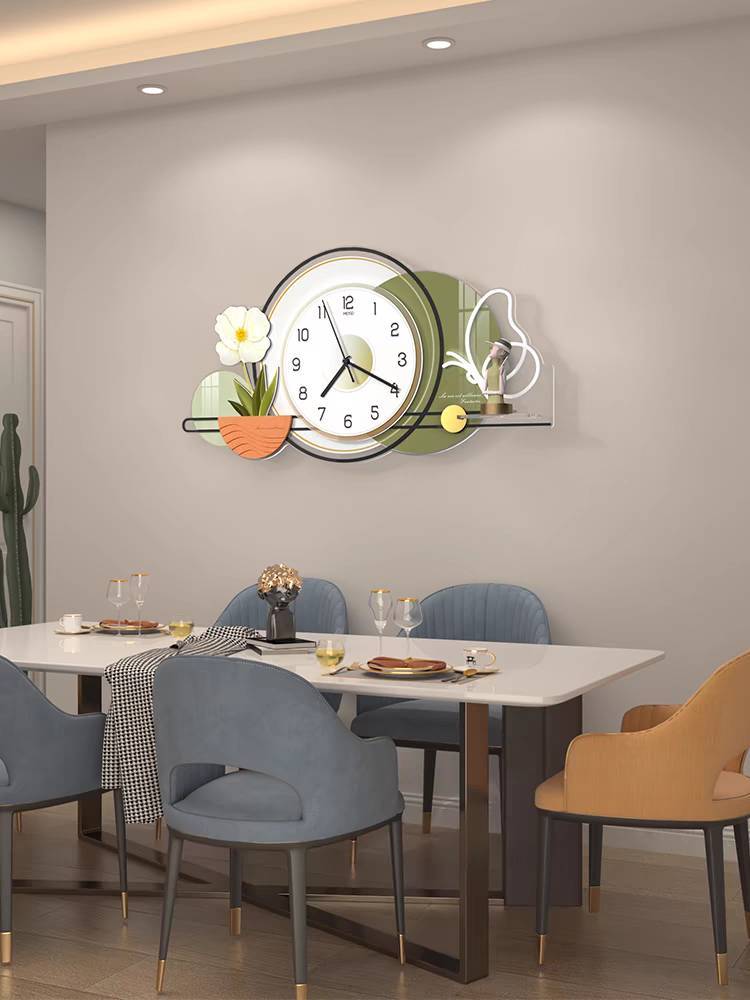 CT208C046 INTERY นาฬิกาติดผนัง นาฬิกามงคล WALL CLOCK WALL DECOR