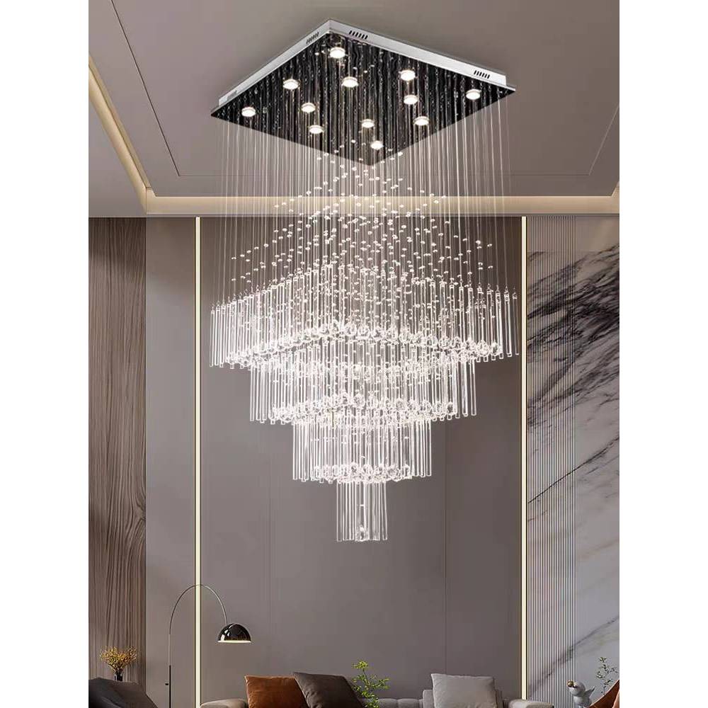 CT195A168 SOTMIA โคมระย้า โคมไฟระย้าโถงบรรได Chandelier แชนเดอเรียยาว