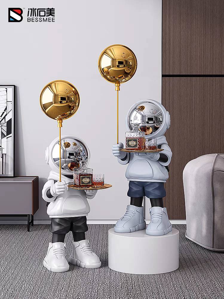 CT187B122 FAMITOSS โมเดลนักบินอวกาศ โคมไฟตั้งพื้น โคมไฟนักบินอวกาศ