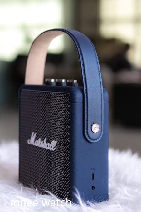 ลำโพง Marshall Stockwell2 สีLimited Indigo Blue สีน้ำเงินเข้มสวยหรูดูแพงมาก หายากมาก ของแท้ล้าน% นำเข้าจากยุโรป ประกันร้านให้1ปี