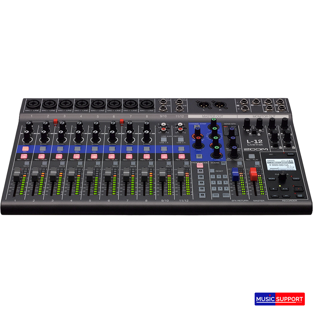 ZOOM L-12 LIVETRAK DIGITAL MIXER