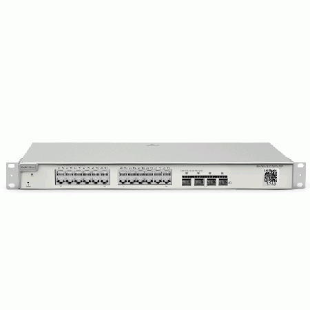 Reyee RG-NBS5100-24GT4SFP Switch 24-Port Gigabit L2+ Managed, 24 Gigabit RJ45 Ports, 4 SFP Ports, Rack-mountable Steel Case