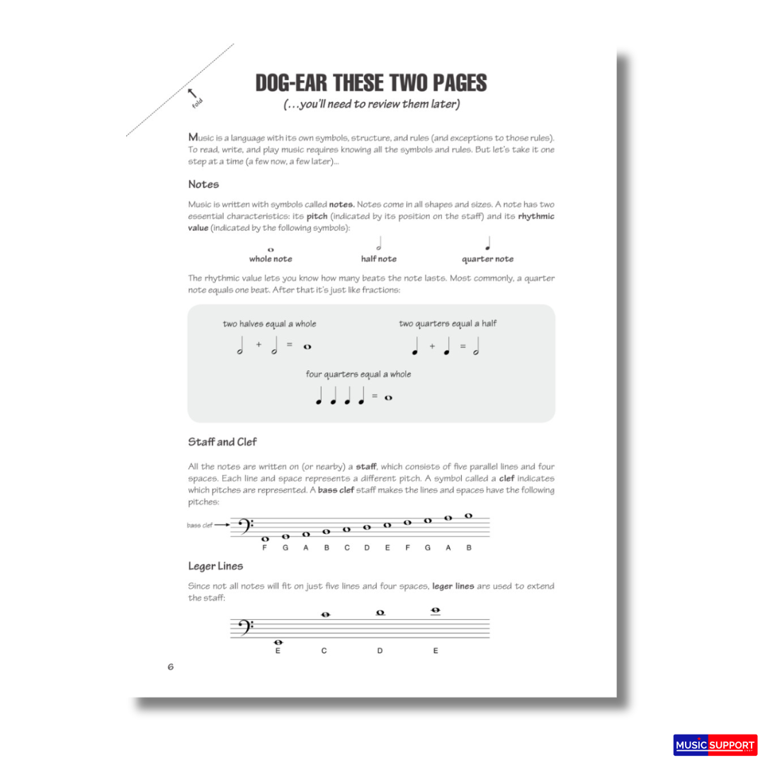 หนังสือเรียนเบสกีตาร์ Fast Track Bass Method Book 1