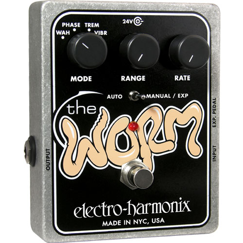 Electro-Harmonix Worm Analog Wah Phaser Vibrato Tremolo