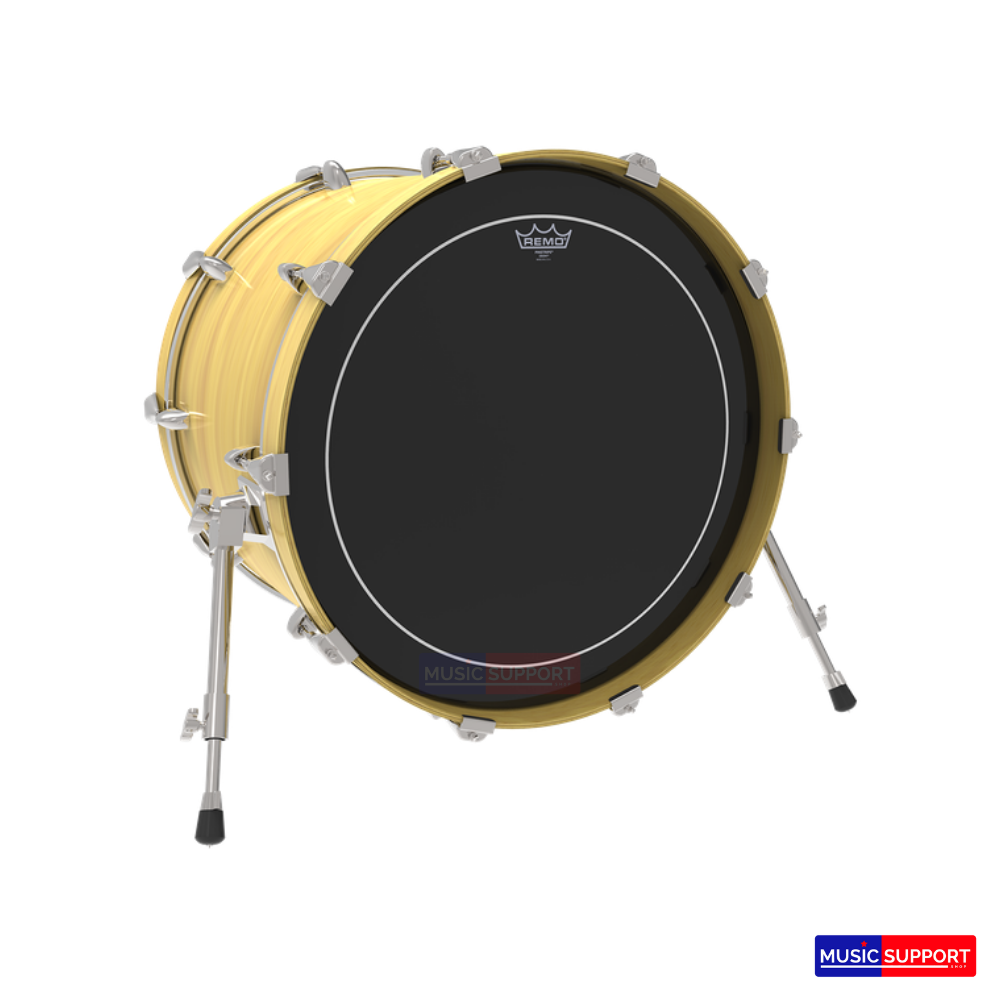 หนังกลอง Remo Pinstripe Ebony