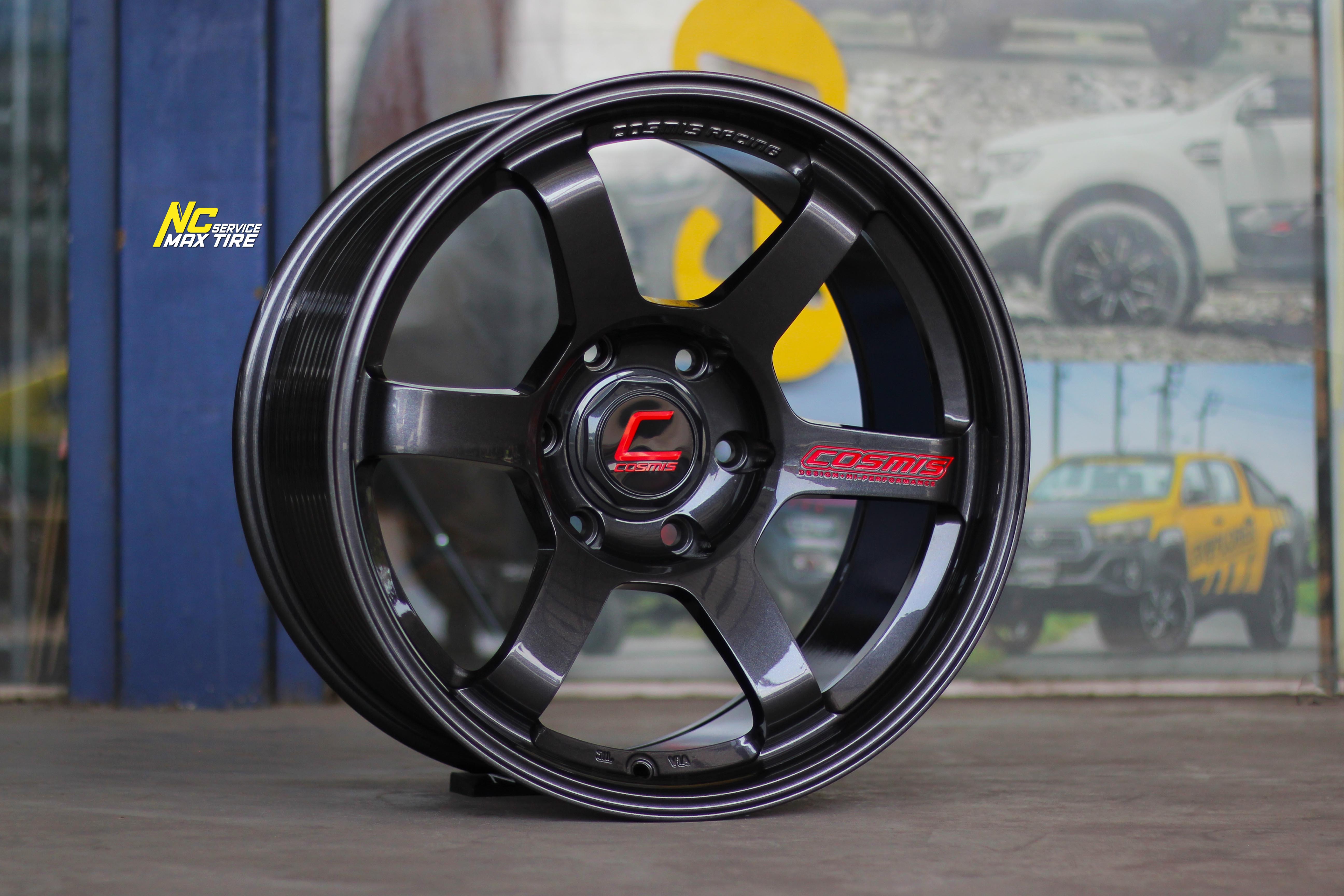 ล้อแม็กขอบ18 / Cosmis / RG-06SR / เทากันเงา / สำหรับรถกระบะ / 18×9.0 6H139.7 ET0 / SUV PPV / NC