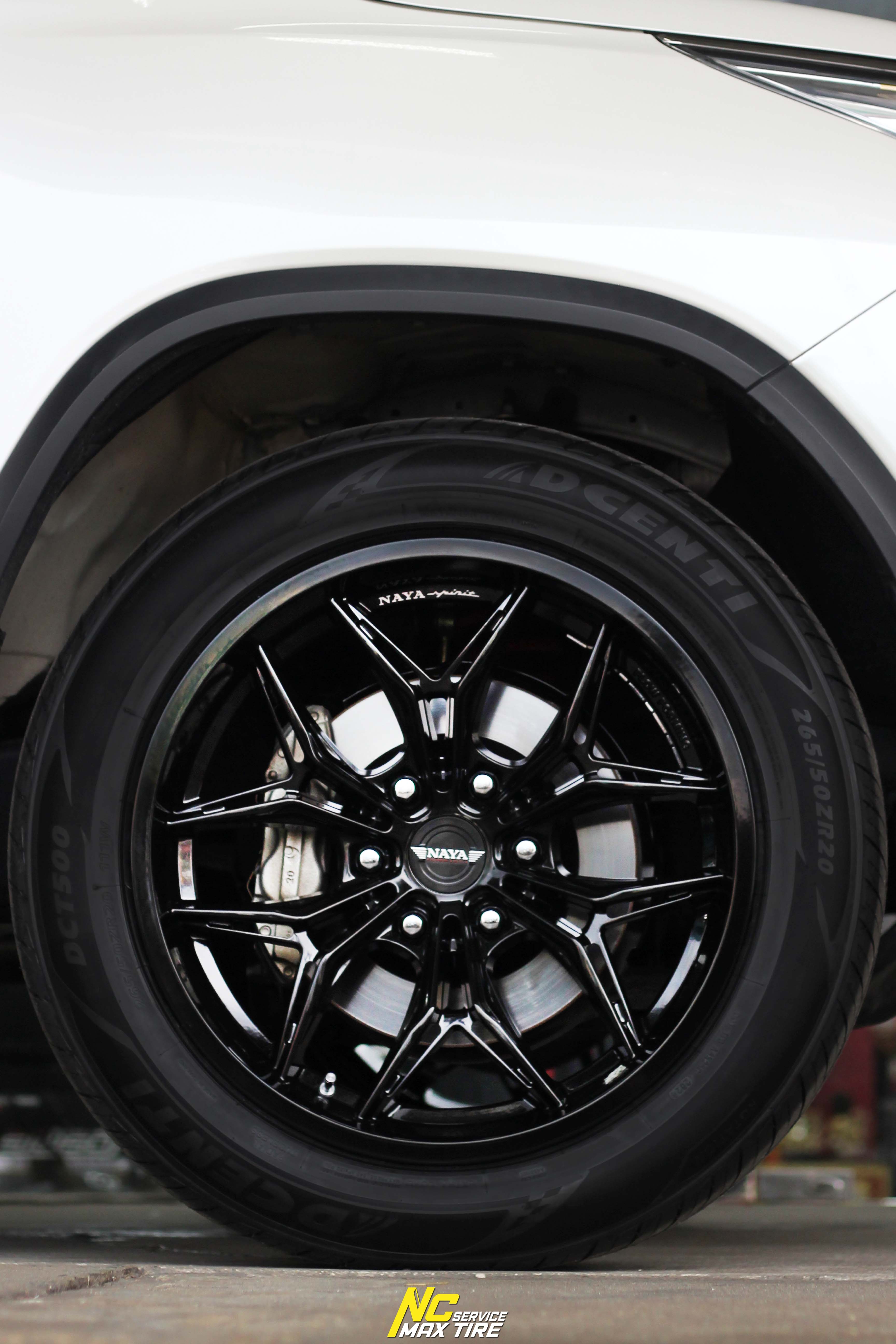 NCรีวิว.EP685 TOYOTA FORTUNER TRD NAYA Wheels : ALPHA-T63 20x9.5 6H139.7 ET0 ล้อแม็กสีดำเงาทั้งวง NCล้อแม็ก