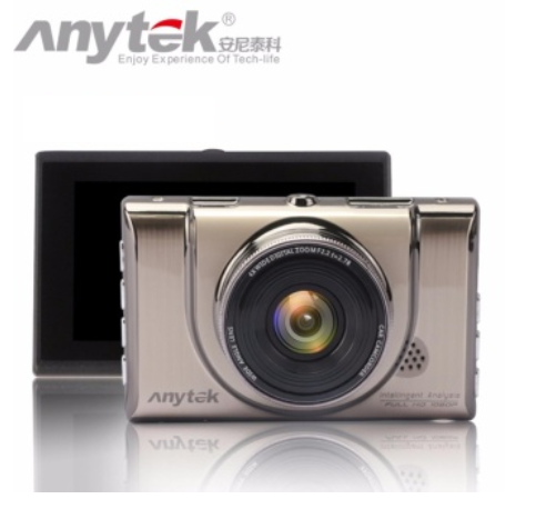 กล้องติดรถยนต์ ANYTEK A100+ หน้าจอ 2.7 นิ้ว ความละเอียดวีดิโอ Full HD 1,920 x 1,080 Pixels มีฟังค์ชั่น HDR, WDR, และ Night Vision