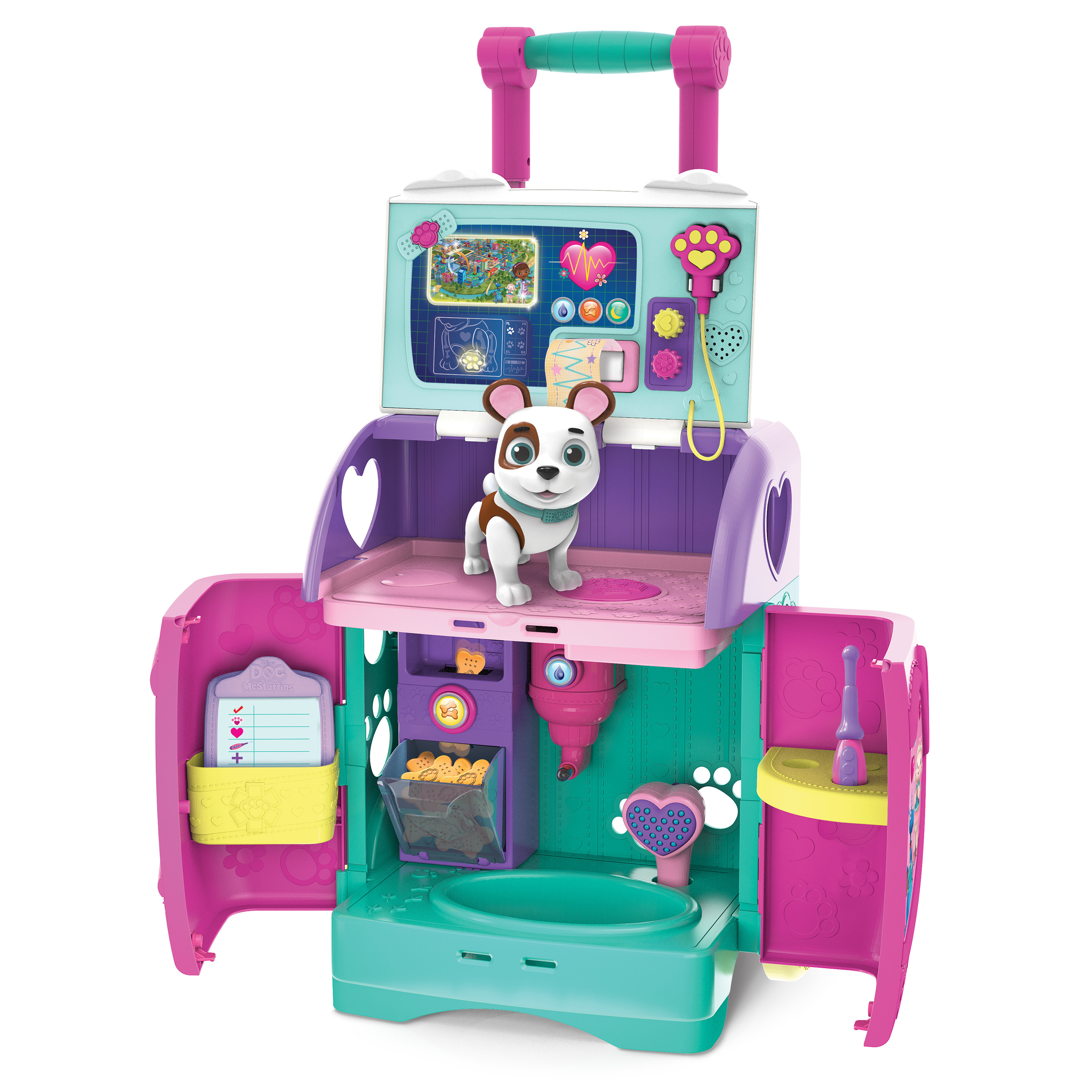 Doc McStuffins Pet Rescue Mobile Playset ของเล่นเด็กสัตวแพทย์