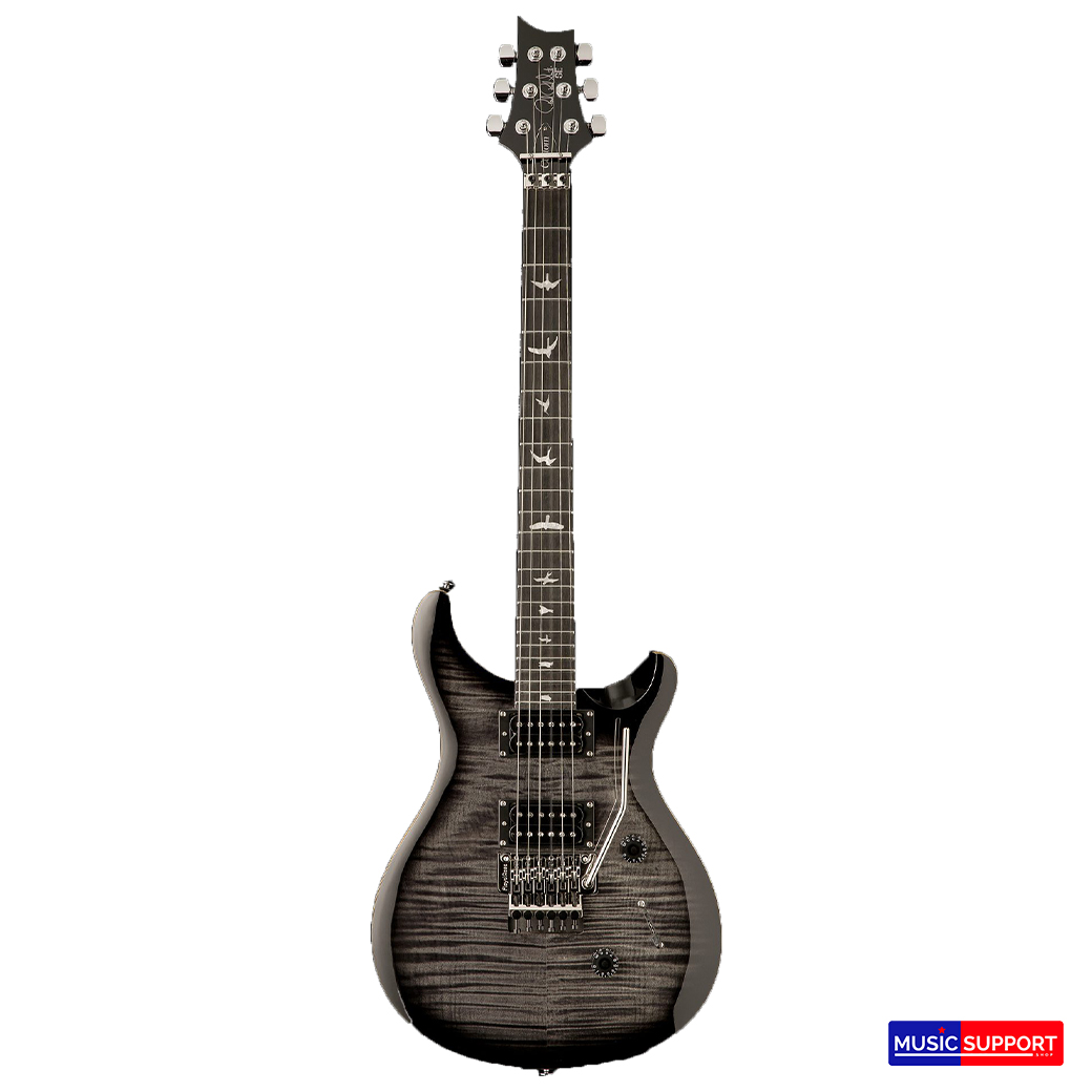 กีตาร์ไฟฟ้า PRS SE Custom 24 Floydrose / Charcoal Burst /Bag