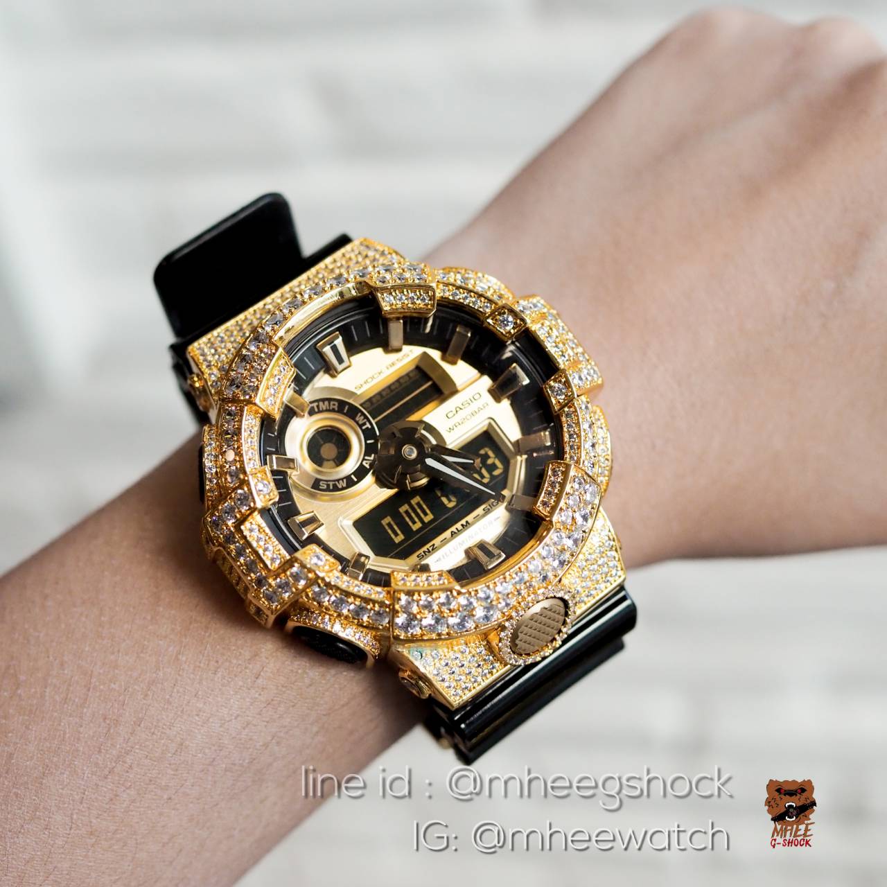 G-Shock Bling Gold รุ่น GA-710GB