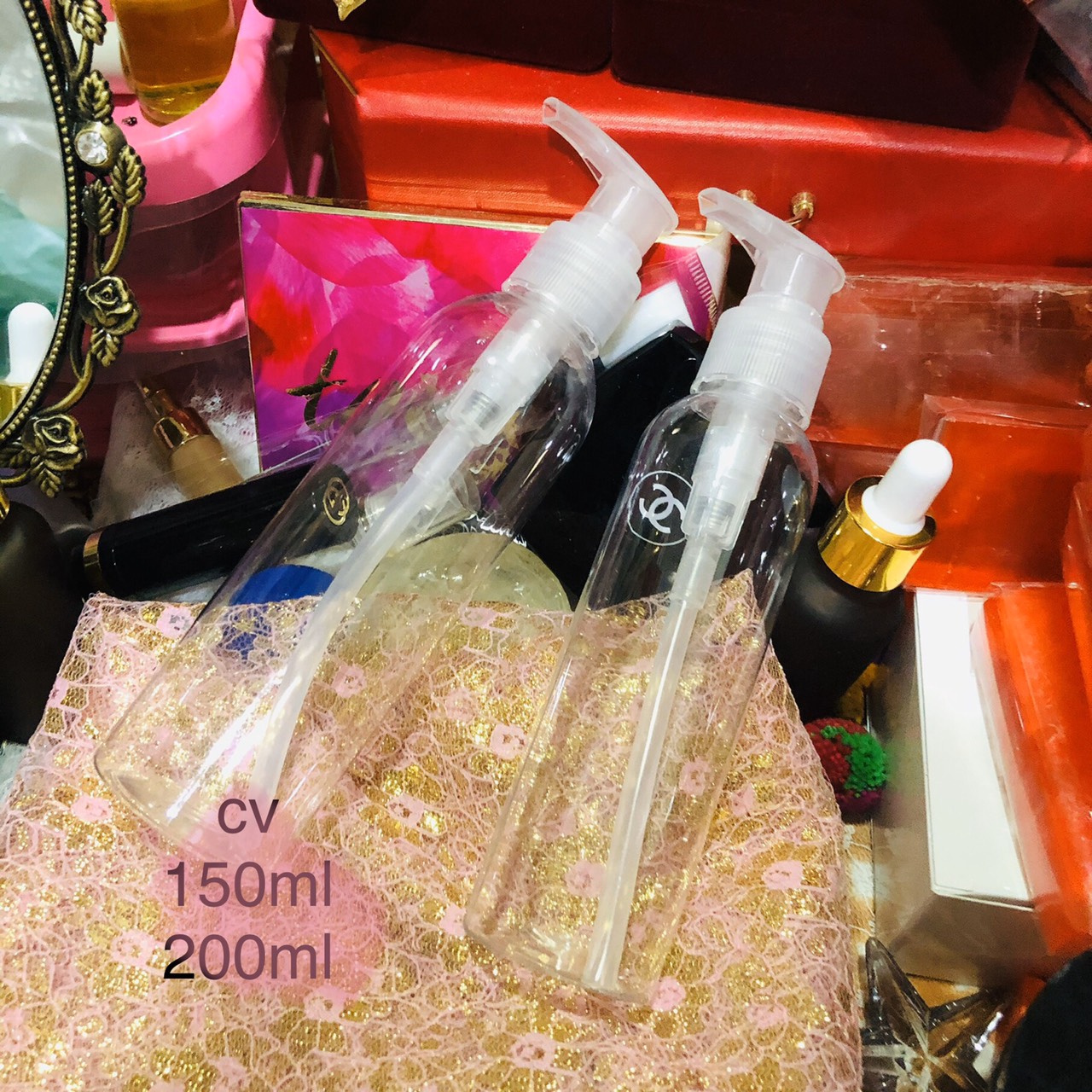 ขายส่ง ขายปลีก ขวดปั๊ม เจล เซรั่ม ครีม โลชั่น ขนาด 150 ml
