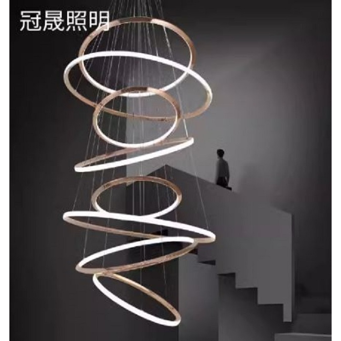 CT220A265 SOTMIA โคมไฟระย้า โคมไฟโมเดิร์นสีทอง Chandelier Lighting