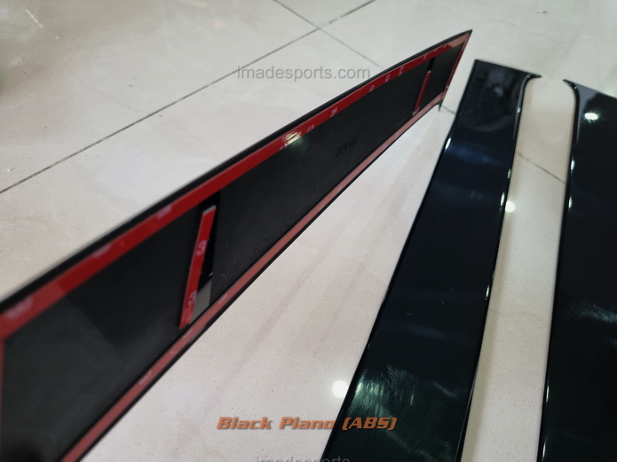 ชุดตกแต่งเสาประตู HRV Black Edition
