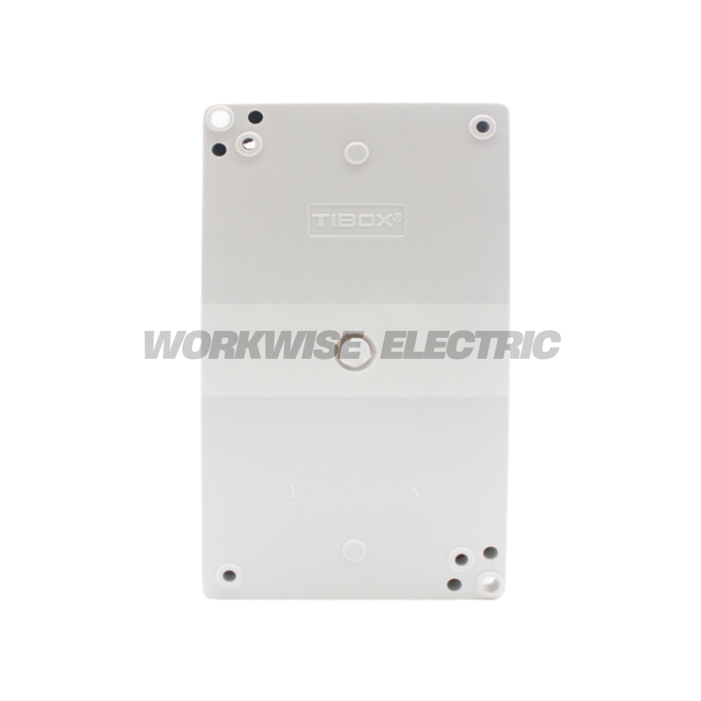 "TIBOX" TJ-15P-S กล่องพลาสติก พร้อมเทอร์มินอลบล็อก (Plastic Terminal Block Box IP66) 15Pole 10A Size : 180x100x75 mm.