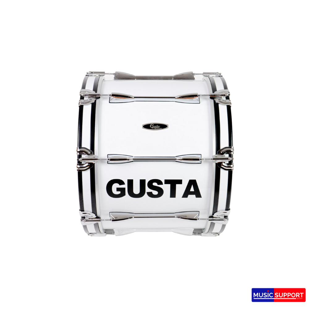 กลองใหญ่มาร์ชชิ่ง Gusta 18 นิ้ว 8 หลัก พร้อมชุดสะพาย
