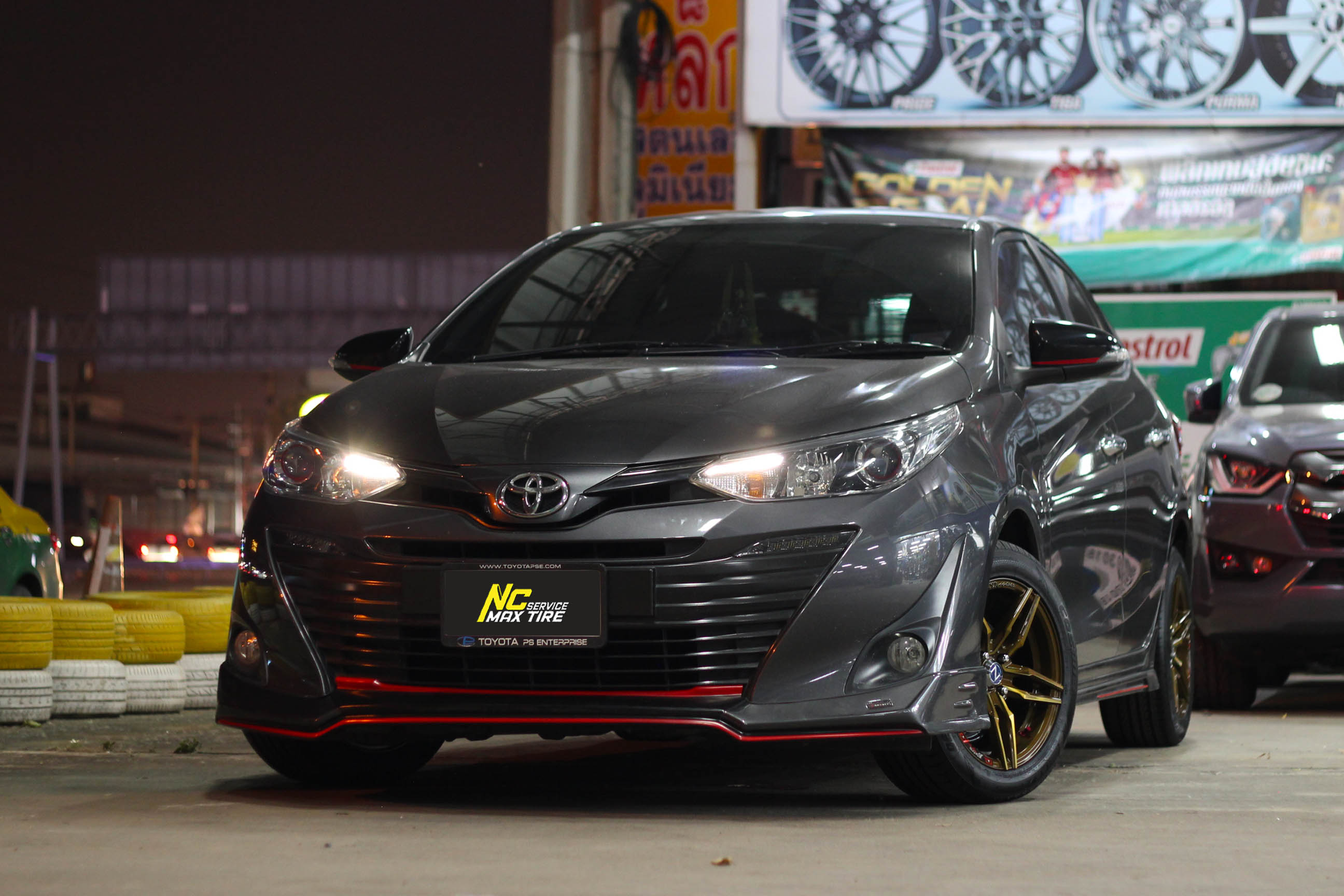 [ NCรีวิว.EP414 ] Toyota Yaris / ล้อแม็กขอบ15 / NAYA