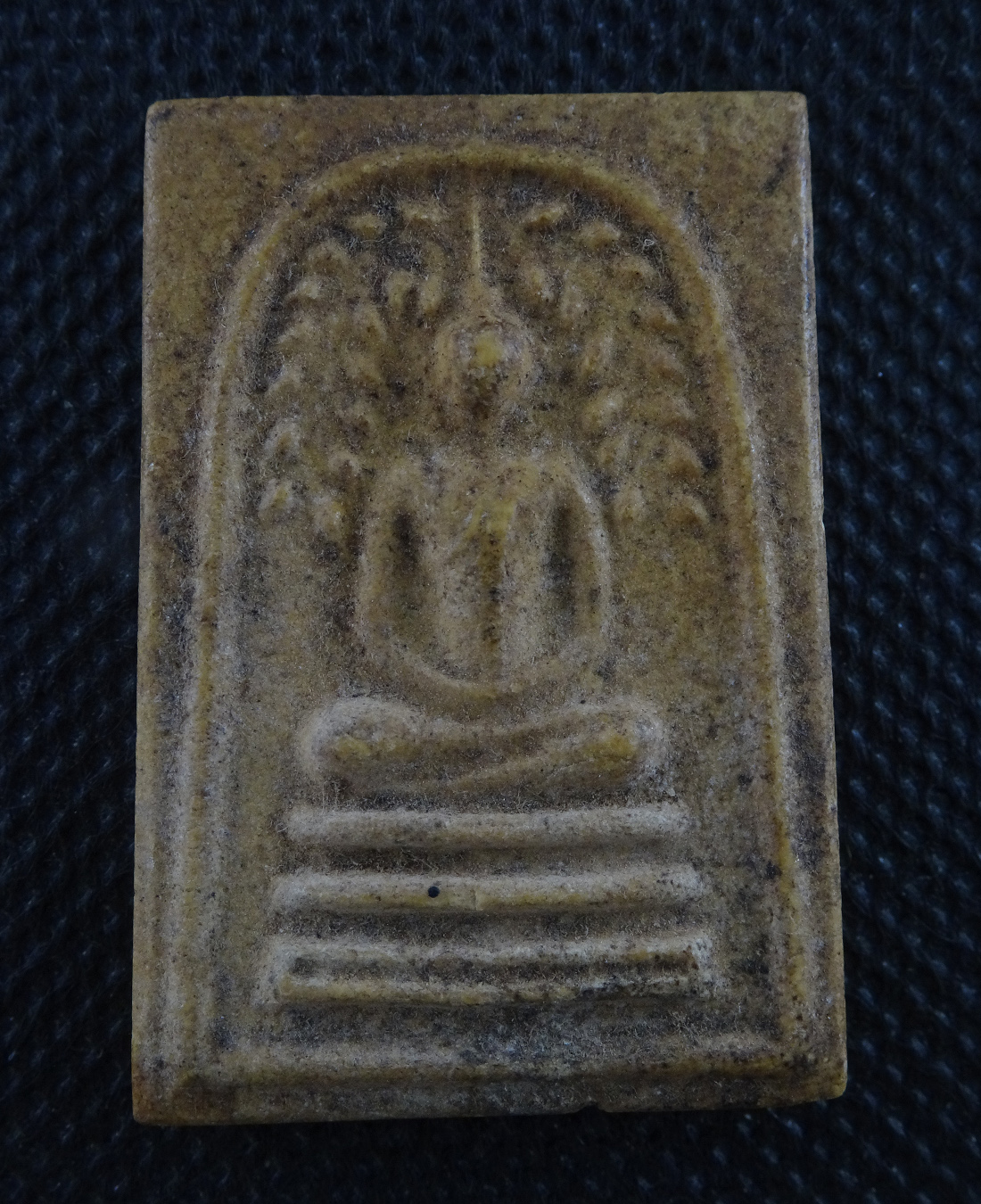 พระสมเด็จปรกโพธิ์ หลังหลวงพ่อโต วัดเขาบ่อทอง ปี 2513